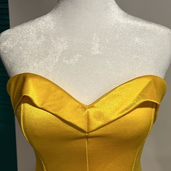 SOLD💛Betsey Johnson authentic 1994 Sweetheart Dress yellow - like new - med - Picture 4 of 10